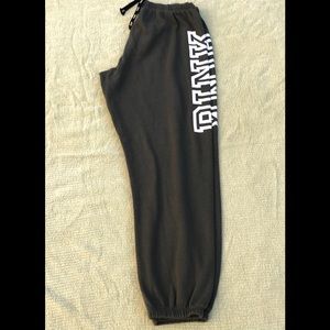 Victoria’s Secret Pink Olive Green Sz M Joggers